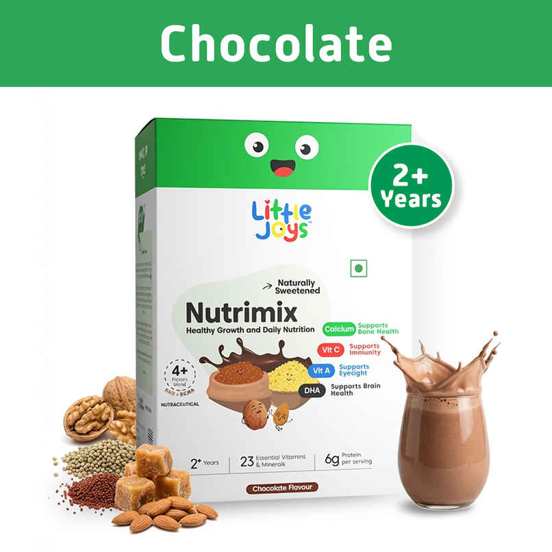 Little Joys Nutrimix For Kids 2-6 Years | Chocolate Flavour Little Joys Nutrimix For Kids 2-6 Years | Chocolate Flavour