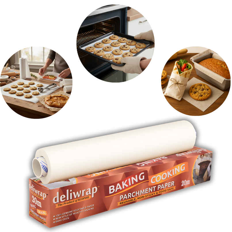 Deliwrap Baking and Parchment Paper | 20 m
