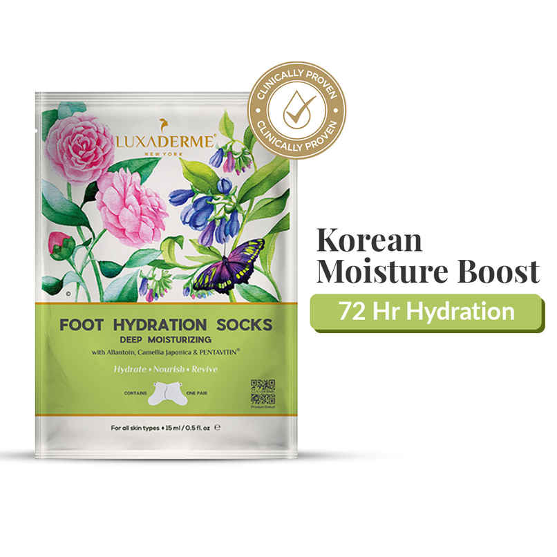 LuxaDerme Foot Hydration Socks