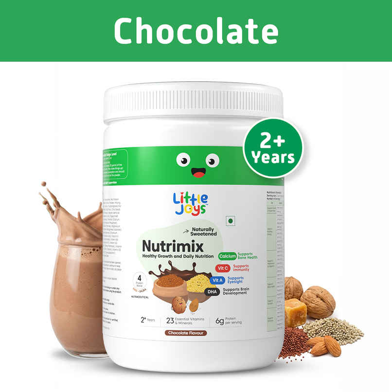 Little Joys Nutrimix Chocolate Drink Mix | For 2 - 6 years Kids Little Joys Nutrimix Chocolate Drink Mix | For 2 - 6 years Kids