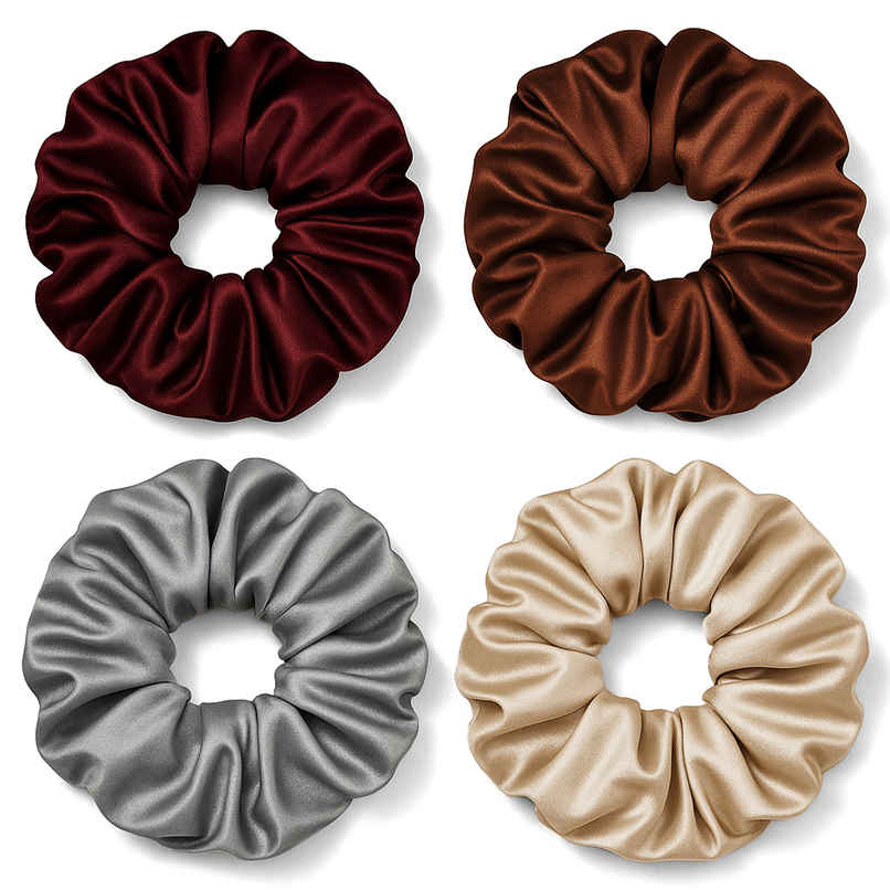 Gleva Satin Scrunchie
