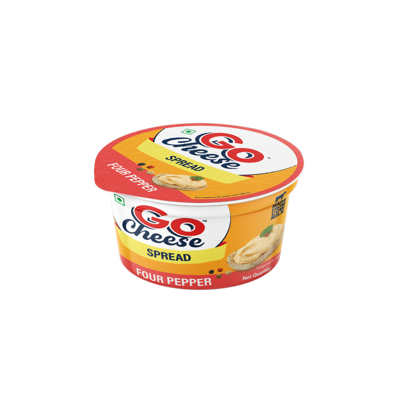 Go Cheese Spread - Four Pepper (Soft & Creamy)
