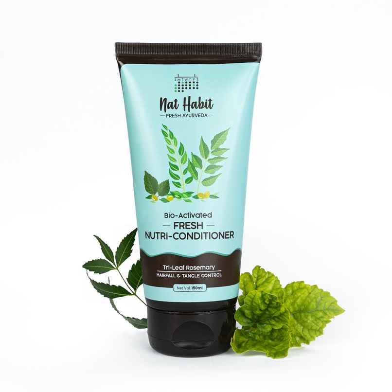 Nat Habit Anti-Hair Fall Rosemary Conditioner For Women & Men, Hair Tangle Control Sulphate