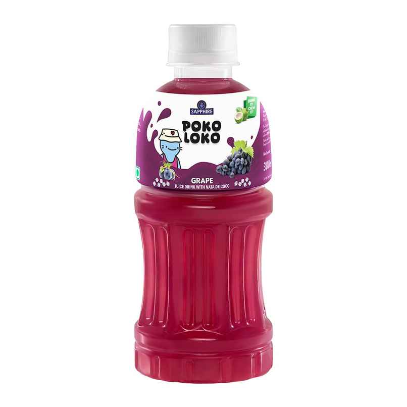 Sapphire Poko Loko Grape Nata Drink