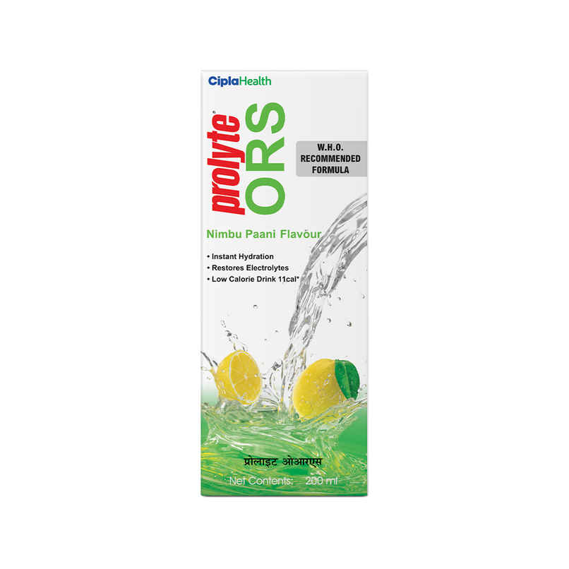 Cipla Prolyte ORS | Nimbu Paani Flavour
