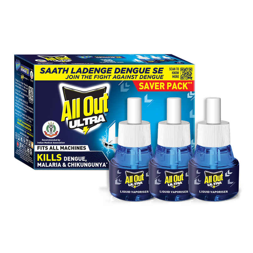 All Out Ultra | 3 Refills | Mosquito Repellent All Out Ultra | 3 Refills | Mosquito Repellent