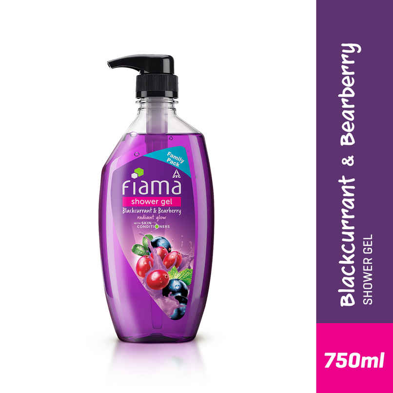 Fiama Body Wash Shower Gel Blackcurrant & Bearberry, with Skin Conditioners for Radiant Glow Fiama Body Wash Shower Gel Blackcurrant & Bearberry, with Skin Conditioners for Radiant Glow