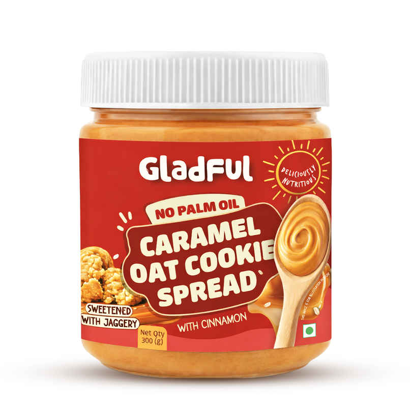 Gladful Caramel Oat Cookie Spread