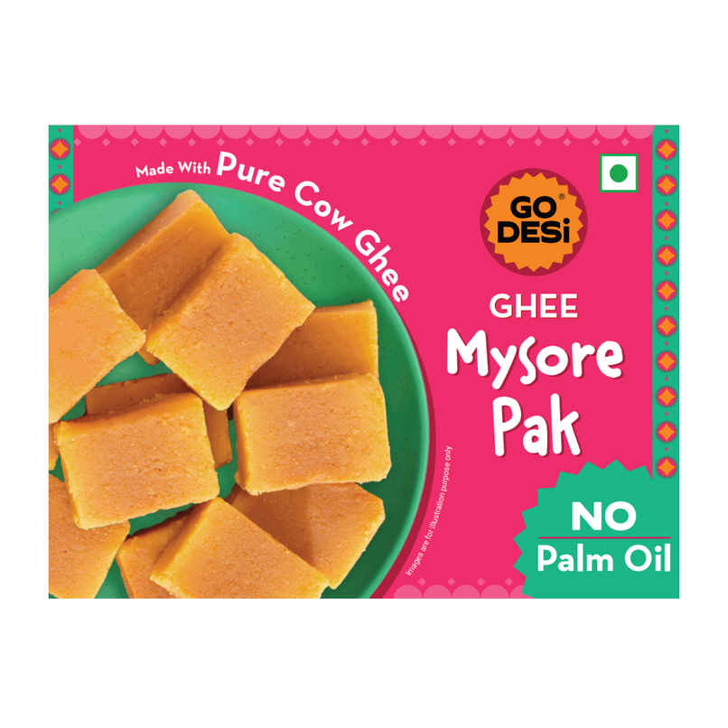 Mysore Pak | Sweets By GO DESi