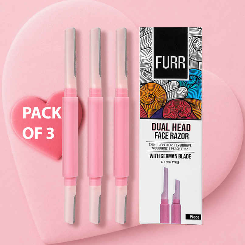 FURR By Pee Safe Dual Head Face Razor FURR By Pee Safe Dual Head Face Razor