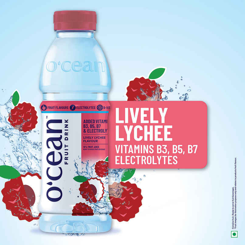 O'cean Fruit Water Lively Lychee Vitamin & Electrolyte Hydration O'cean Fruit Water Lively Lychee Vitamin & Electrolyte Hydration