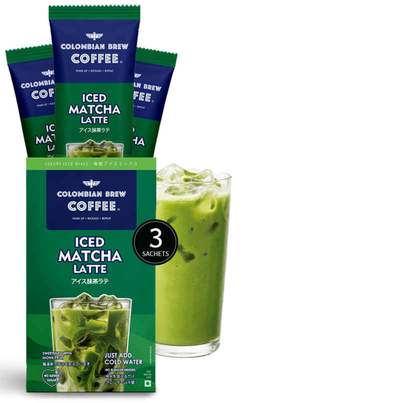Colombian Brew Iced Matcha Latte Premix