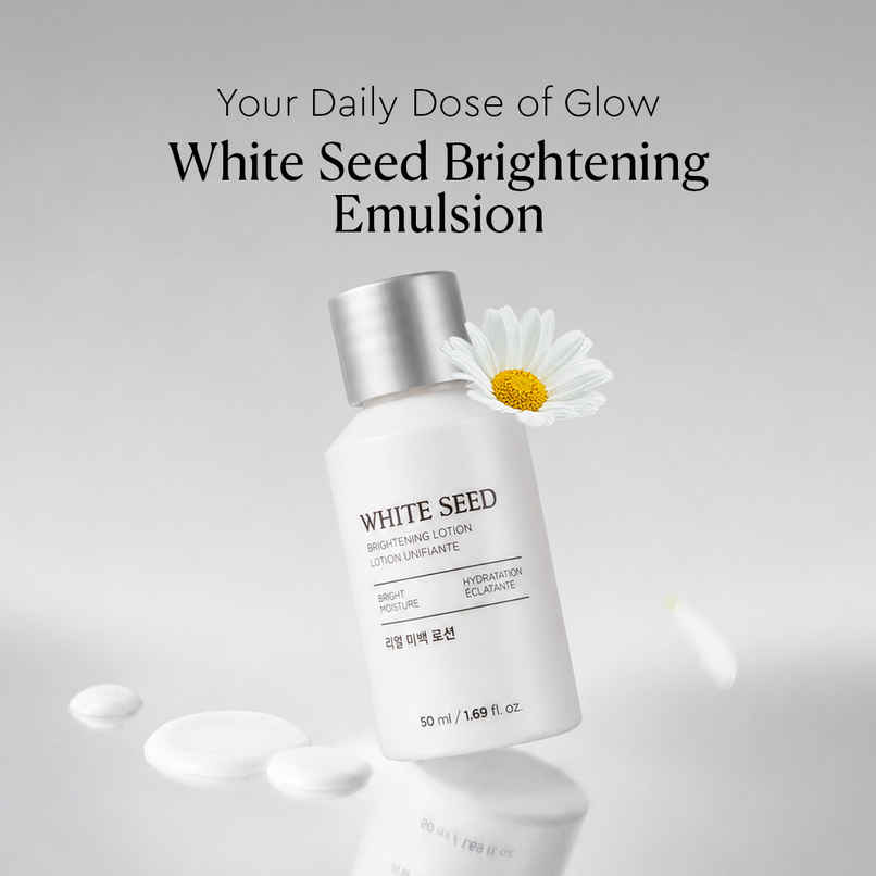 The Face Shop White Seed Brightening Lotion With Niacinamide & Polyglutamic Acid The Face Shop White Seed Brightening Lotion With Niacinamide & Polyglutamic Acid