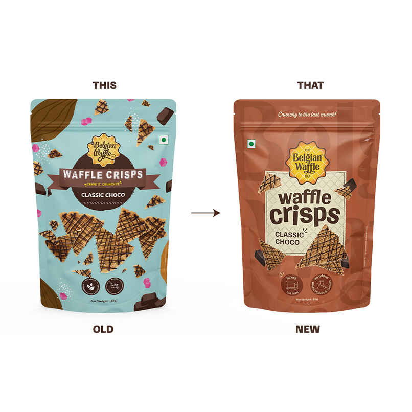 The Belgian Waffle Co Classic Choco Crisps The Belgian Waffle Co Classic Choco Crisps