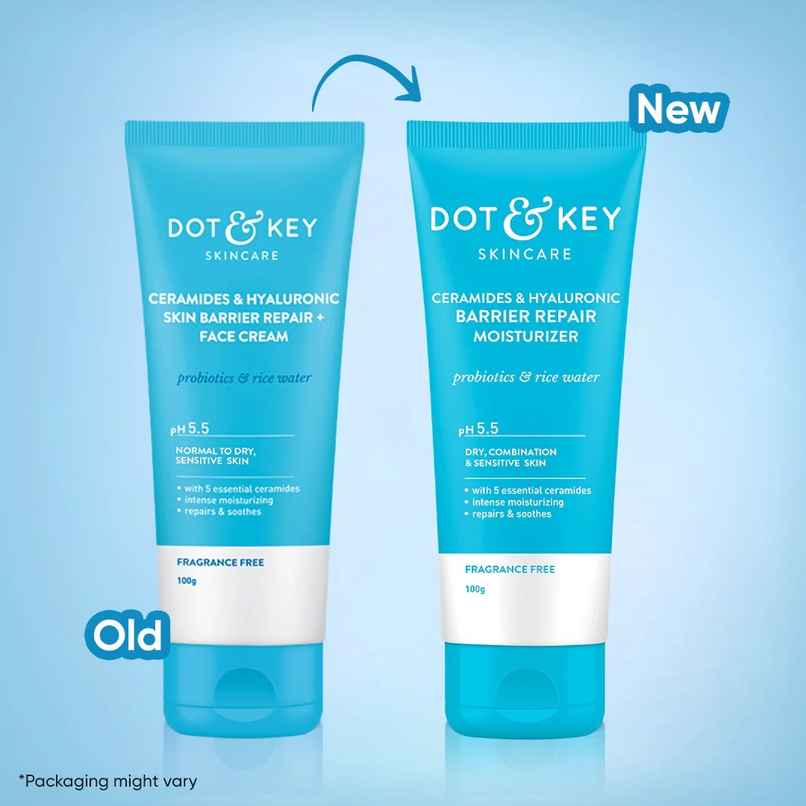 Dot & Key Ceramides & Hyaluronic Hydrating Face Cream For Dry Skin