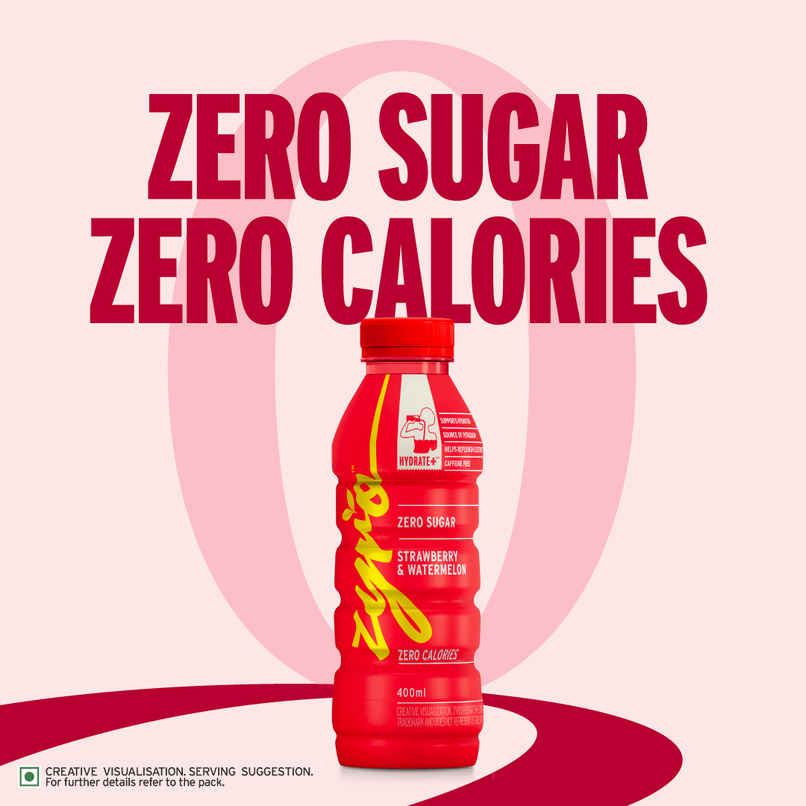 Zyro by Karan Aujla Hydration Drink | Zero Sugar | Strawberry & Watermelon