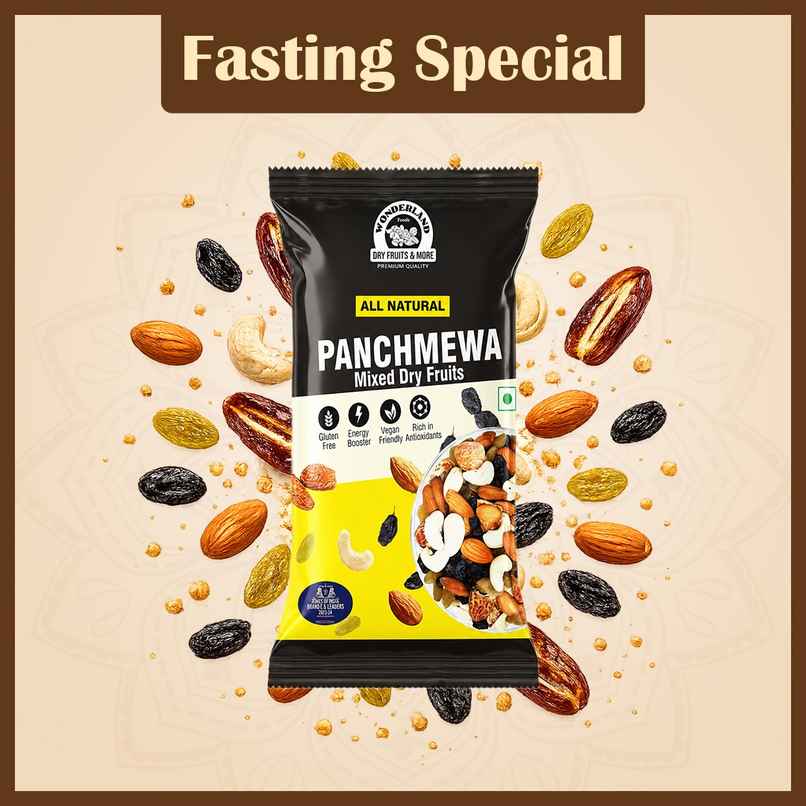 Wonderland Foods Vrat Panchmeva Dry Fruits Mix