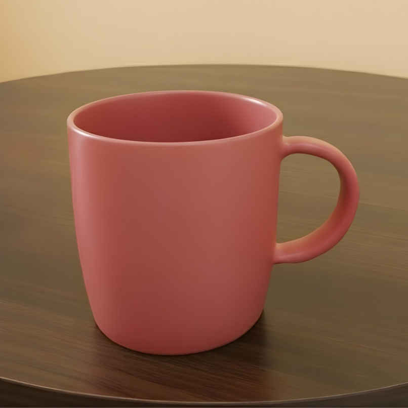 Femora Ceramic Coffee Mug | Pink | 350 ml