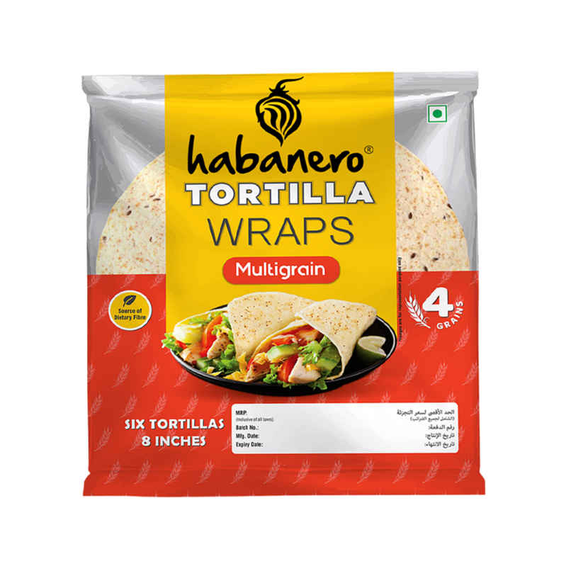 Habanero Multigrain Tortilla Wraps