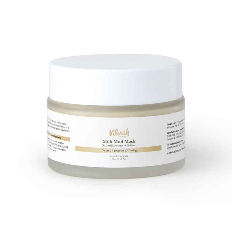 Vilvah Store Milk Mud Mask Vilvah Store Milk Mud Mask