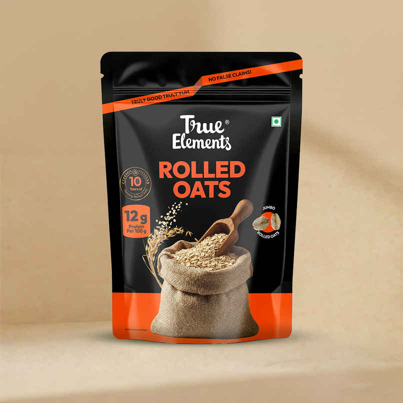 True Elements Rolled Oats