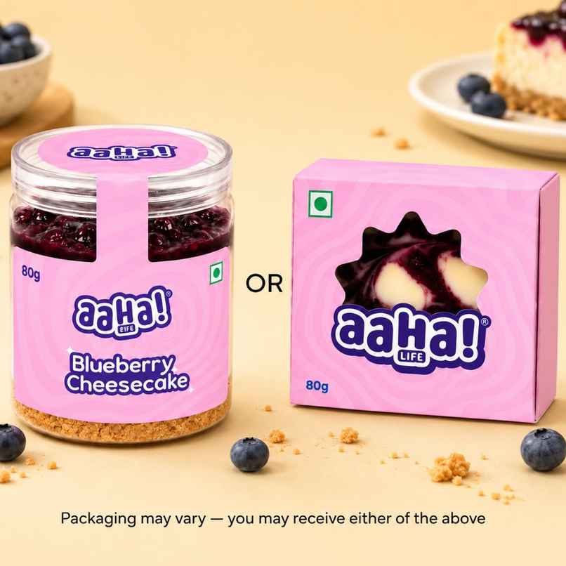 Aaha Blueberry Cheesecake | Creamy Berry Delight | Sweet Treat