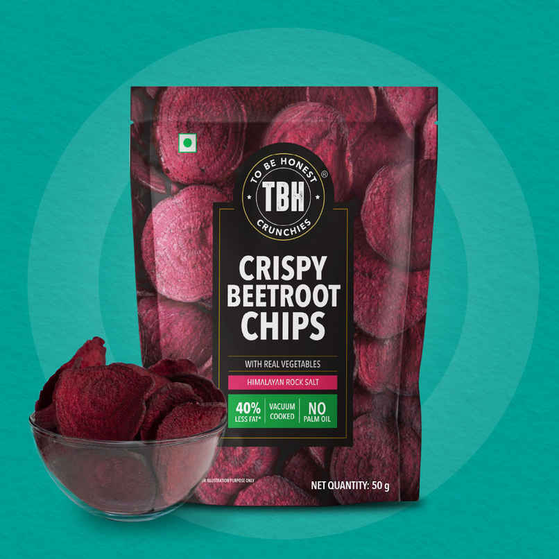 To Be Honest Crispy Beetroot with Himalayan Rock Salt