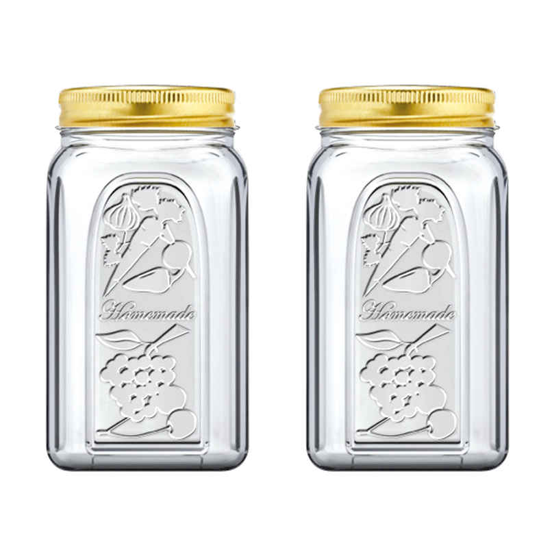 Pasabahce Homemade Jar | 1000 CC | Set of 2 Pasabahce Homemade Jar | 1000 CC | Set of 2