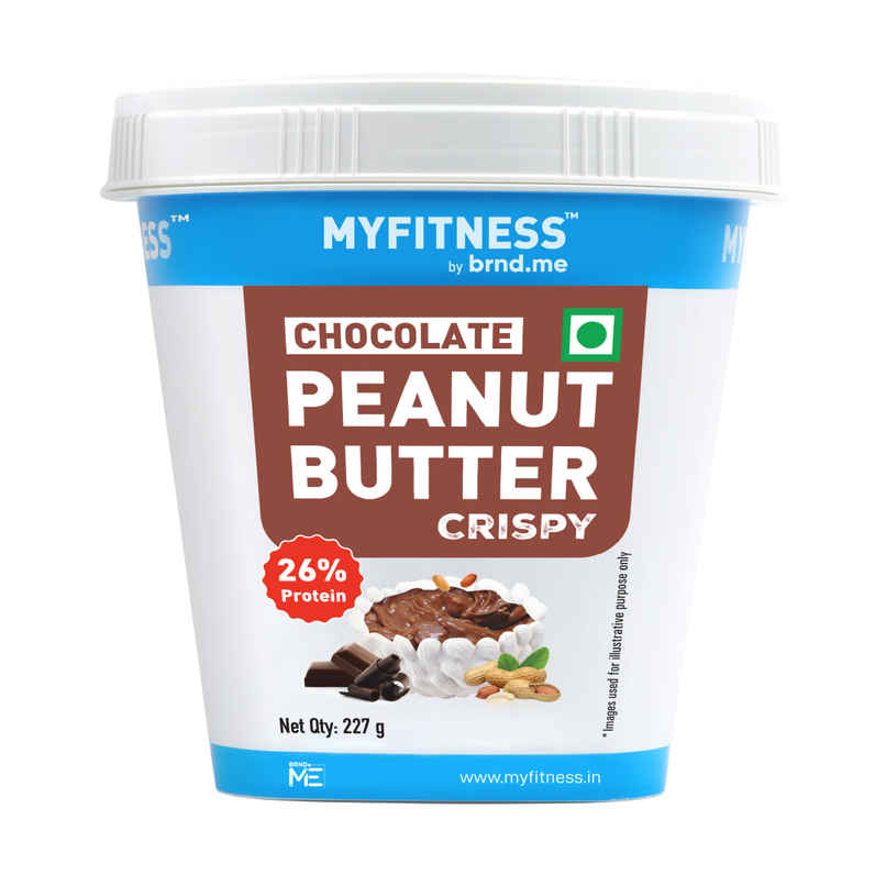 MyFitness Chocolate Peanut Butter Crispy Spread | High Protein MyFitness Chocolate Peanut Butter Crispy Spread | High Protein