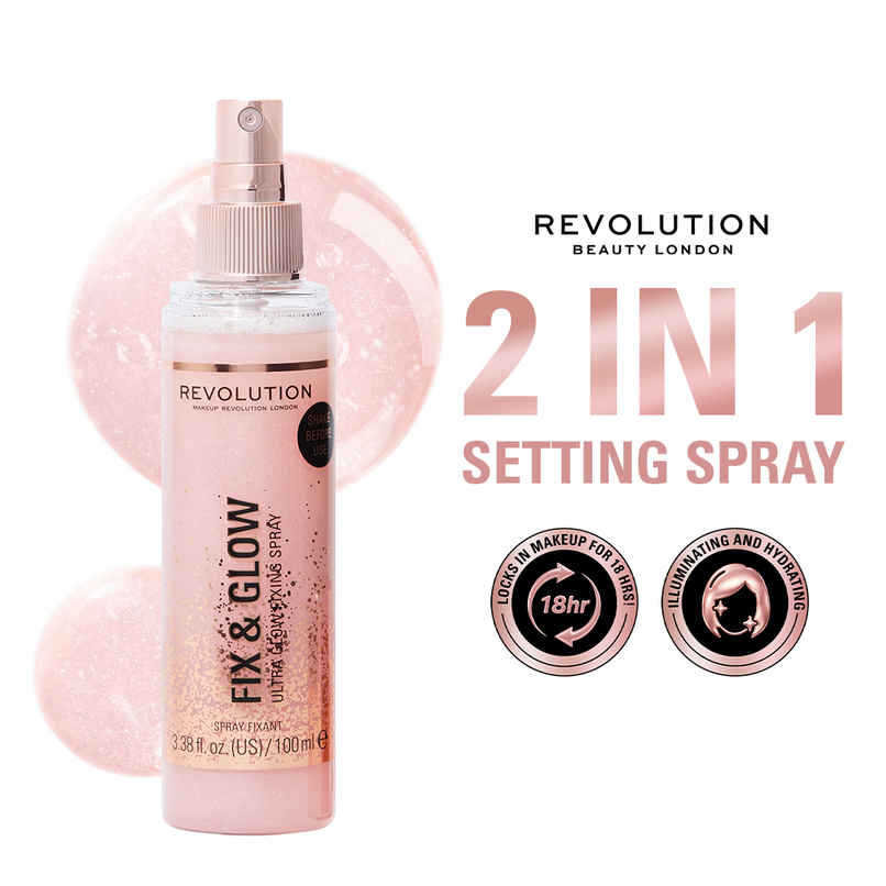 Makeup Revolution Fix & Glow Fixing Spray Makeup Revolution Fix & Glow Fixing Spray