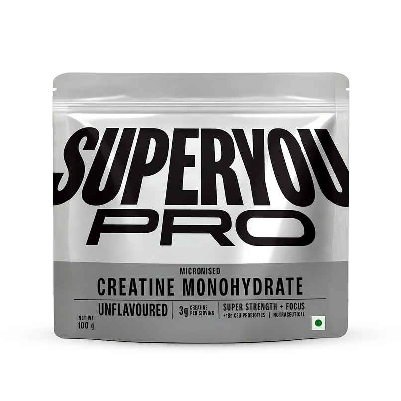 SuperYou Pro Micronised Creatine Monohydrate | 33 Servings | Unflavoured