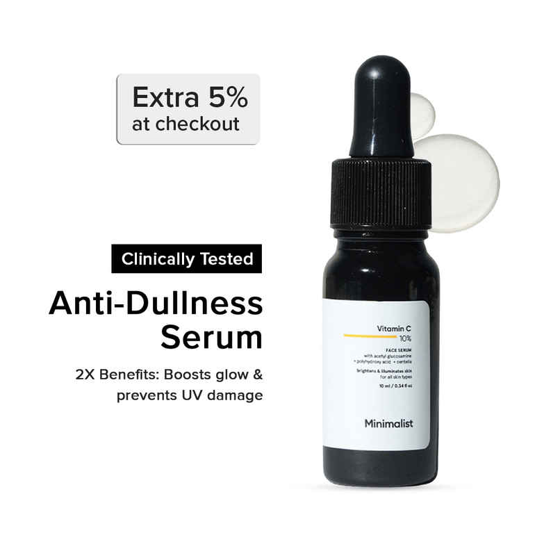 Minimalist 10% Vitamin C Brightening & Hydrating Face Serum