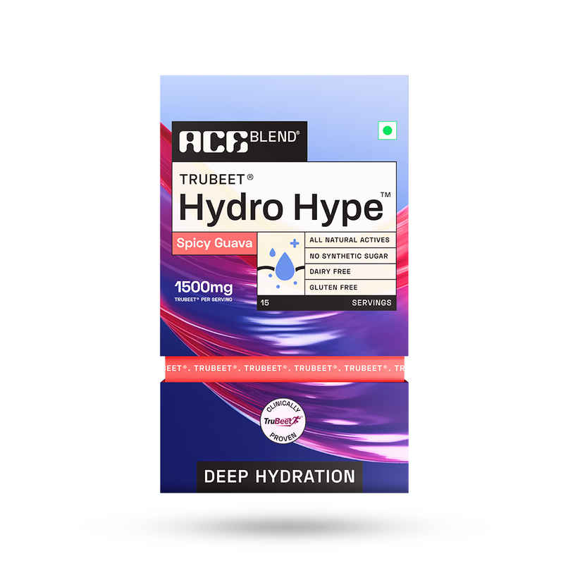 Ace Blend Hydro Hype Spicy Guava | Instant Electrolyte Replenishment | 15 Servings