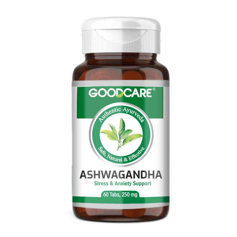 Goodcare Ashwagandha Ayurvedic Tablet To Reduce Stress And Fatigue 60 Tablets Goodcare Ashwagandha Ayurvedic Tablet To Reduce Stress And Fatigue 60 Tablets