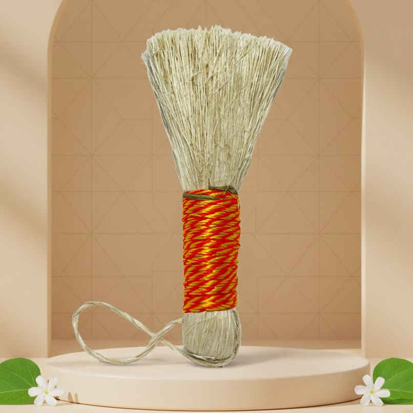 Pooja Banana Broom - Small | Auspicious Buy | Happy Mail