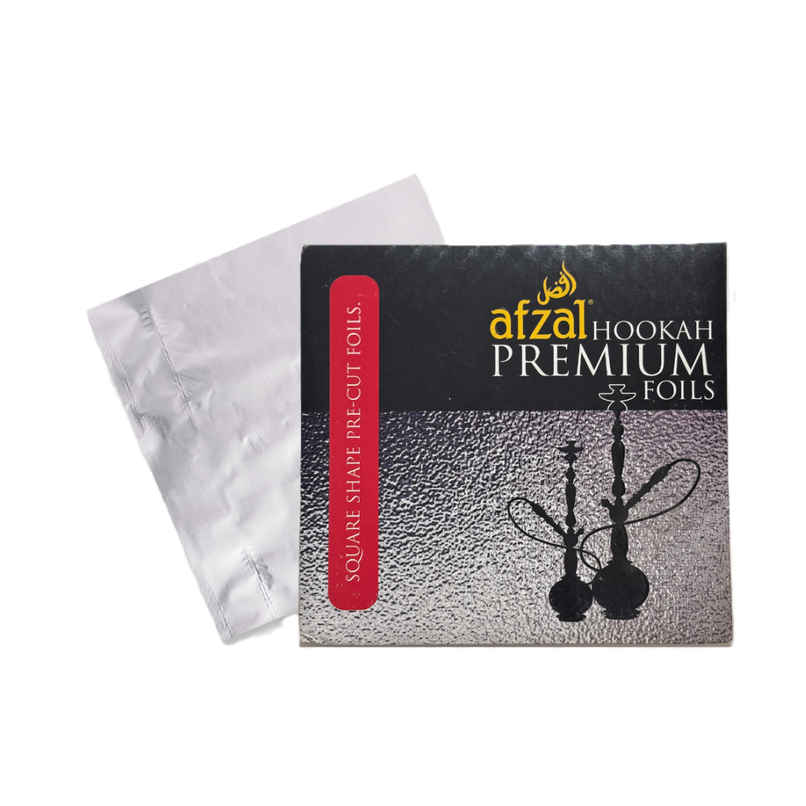 Afzal Hookah Premium Foils square cut 40 sheet