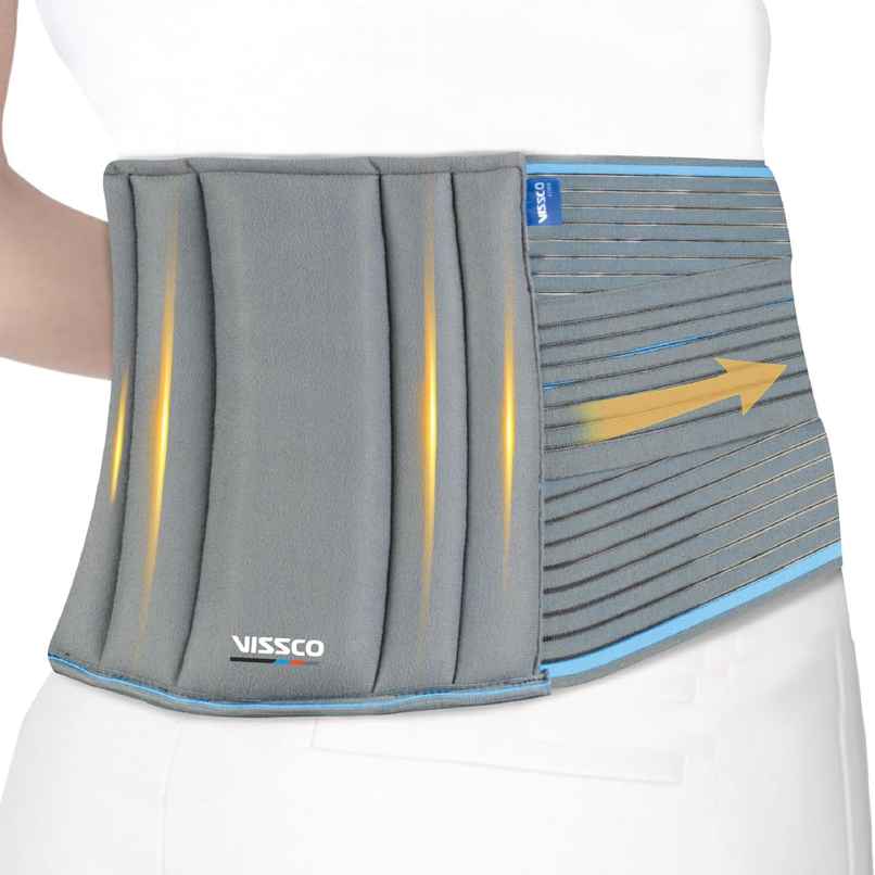 Vissco Lumbocare Lumbo Sacral Belt Grey XL Vissco Lumbocare Lumbo Sacral Belt Grey XL