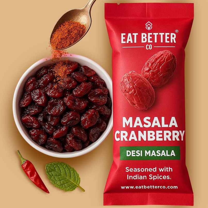 Eat Better Co Masala Cranberry No Added Sugar Healthy Snacks Eat Better Co Masala Cranberry No Added Sugar Healthy Snacks