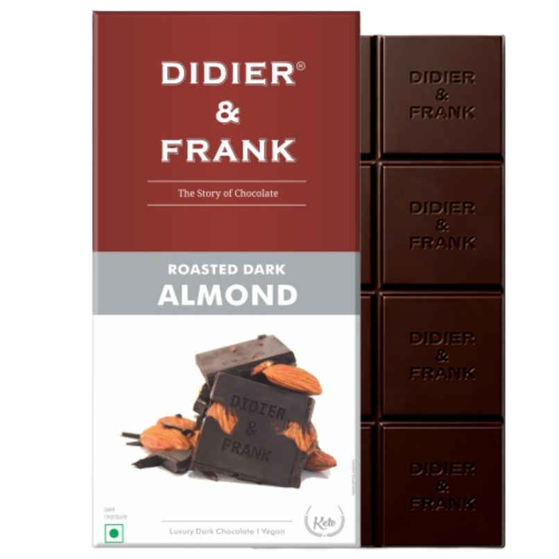 Didier & Frank Almond Dark Chocolate Bar