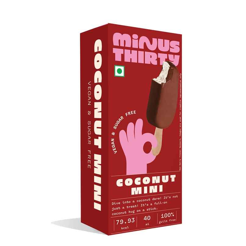 MINUS THIRTY Coconut Mini Stick Vegan & Sugar Free MINUS THIRTY Coconut Mini Stick Vegan & Sugar Free