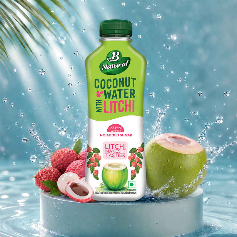 B Natural Coconut Water with Litchi B Natural Coconut Water with Litchi