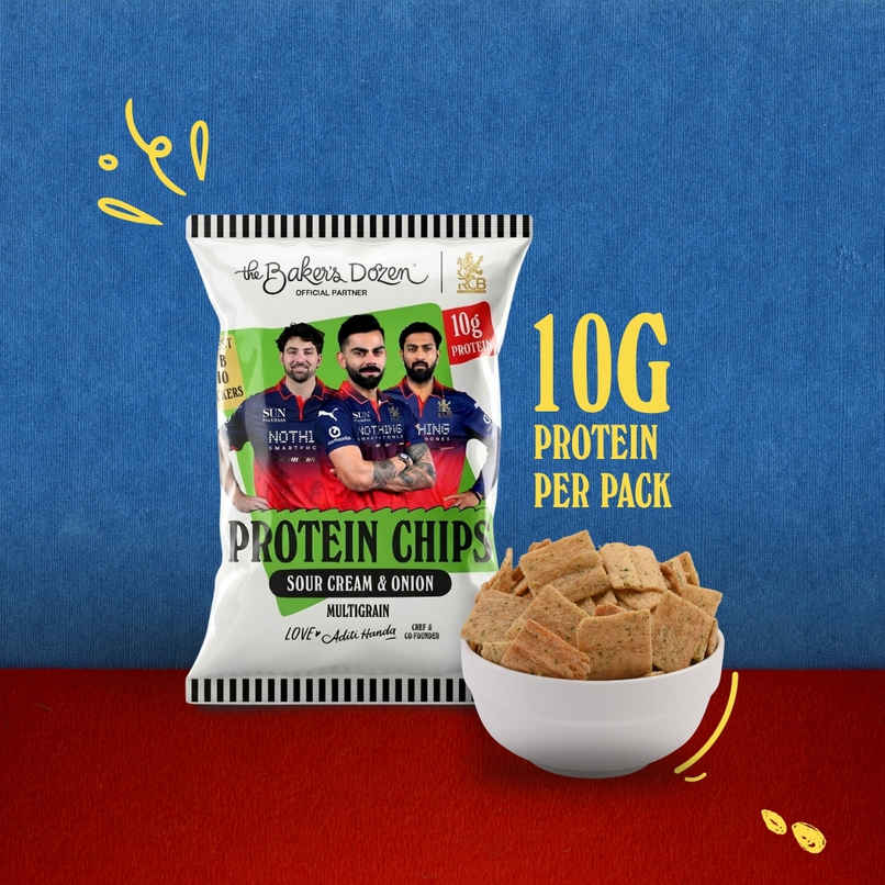 The Baker's Dozen Protein Chips - Sour Cream & Onion