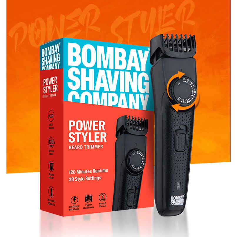 Bombay Shaving Company Type C Charging Trimmer | Power Styler