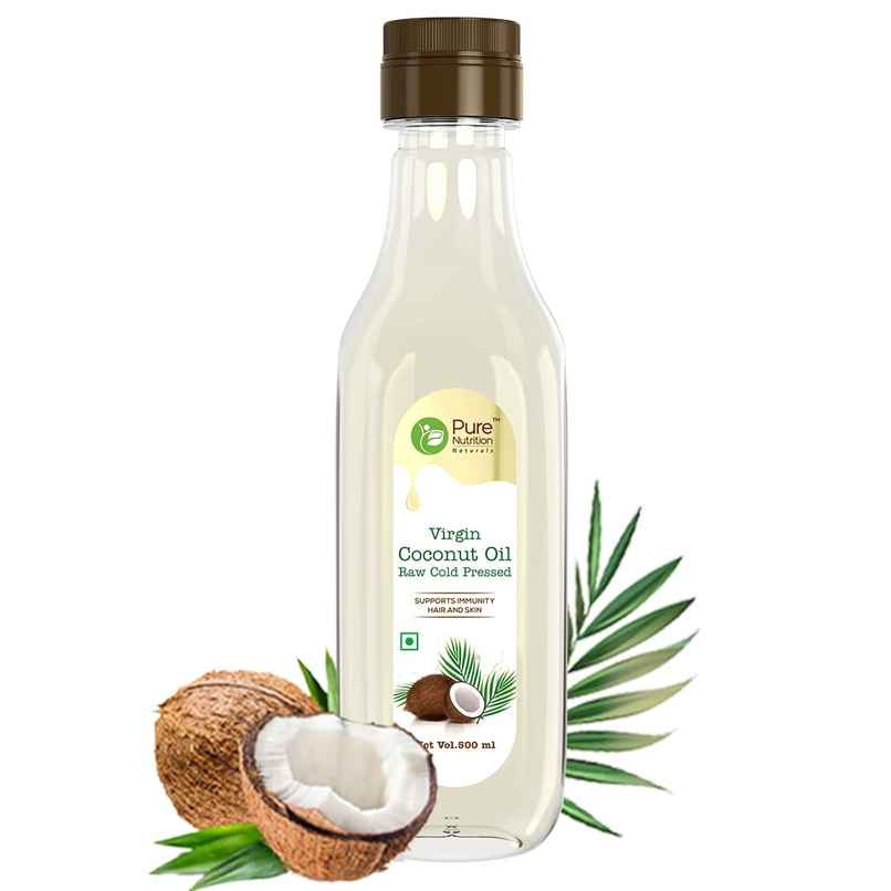Pure Nutrition Virgin Coconut Cold Pressed Oil | Totally Pure And Unrefined