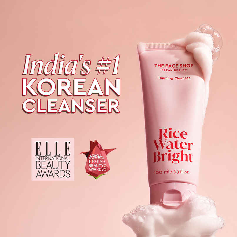 The Face Shop Rice Water Bright Foaming Cleanser