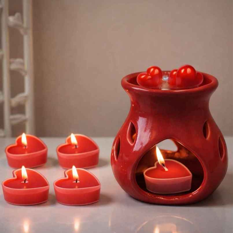 Hearts & Harmony Candle Diffuser Set