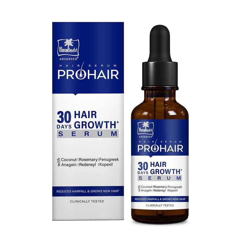 Parachute Advansed Pro Hair Growth Serum | Reduces Hair fall | For Thick & Healthy Hair|Men & Women