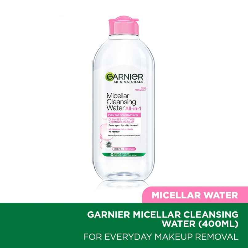 Garnier Skin Naturals | Cleansing Water | Hydrating And Soothing | Micellar Cleansing Water