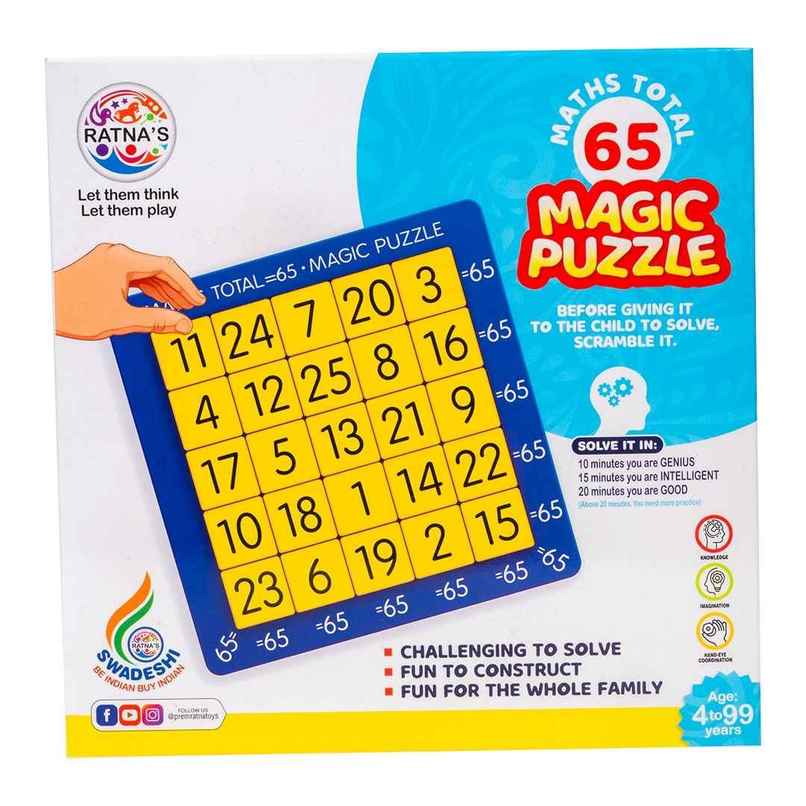 Ratna's Magic Puzzle - 65 | Assorted Ratna's Magic Puzzle - 65 | Assorted