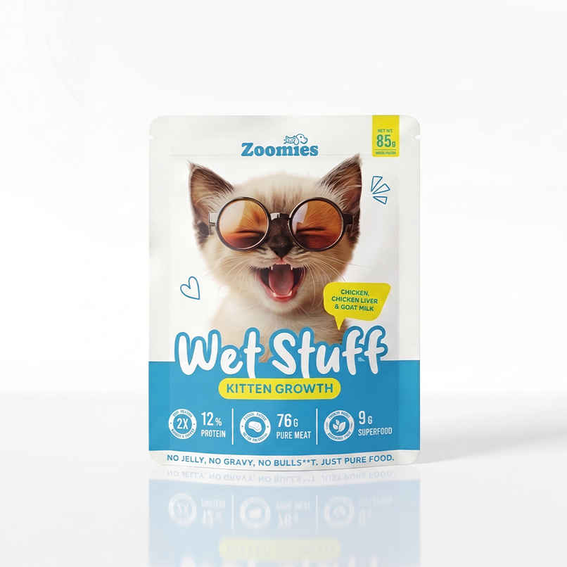 Zoomies Wet Stuff Kitten Growth Kitten Wet Food